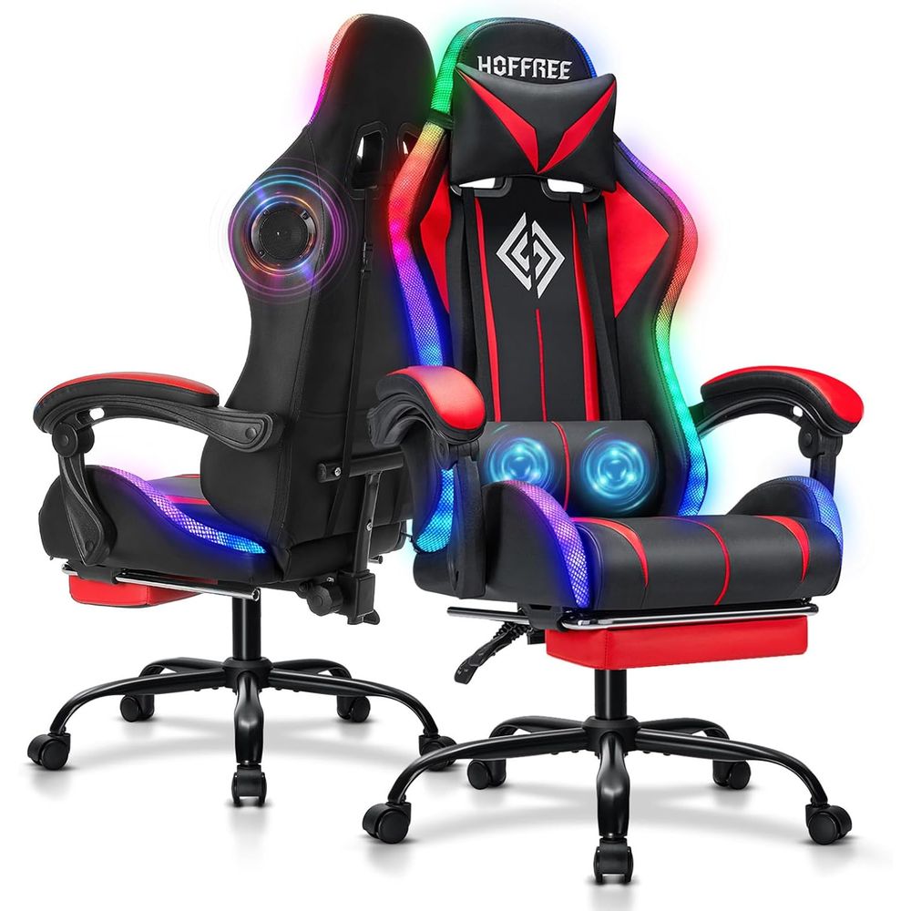 Video Gaming & Esports Usd Acc - Silla Gaming RGB con Altavoces Bluetooth