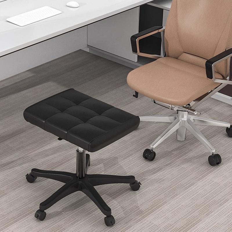 Footrest Under Desk - Taburete moderno con reposapiés, otomano ajustable