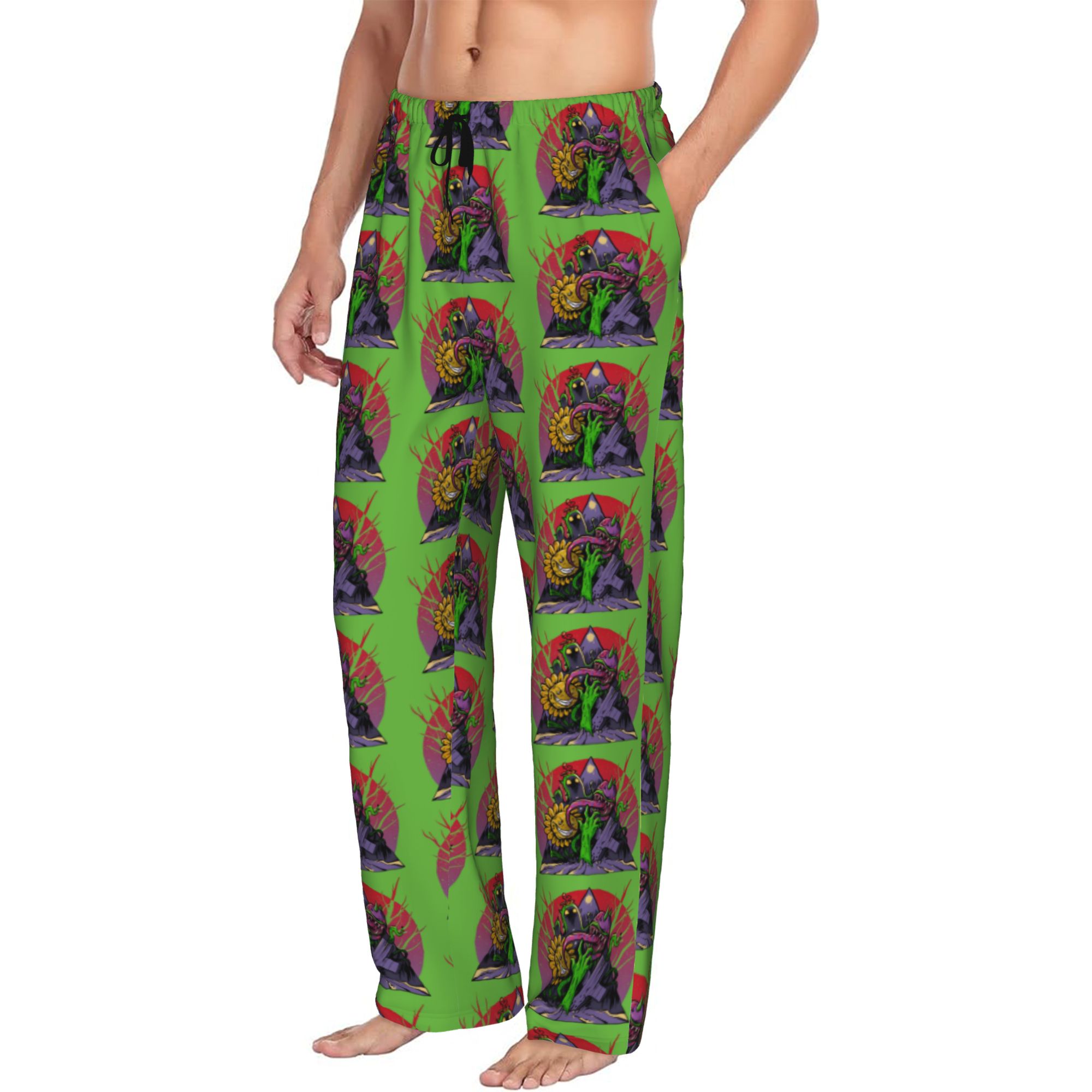 Video Gaming & Esports Usd Acc - Pantalones de Pijama Personalizados con Estampado