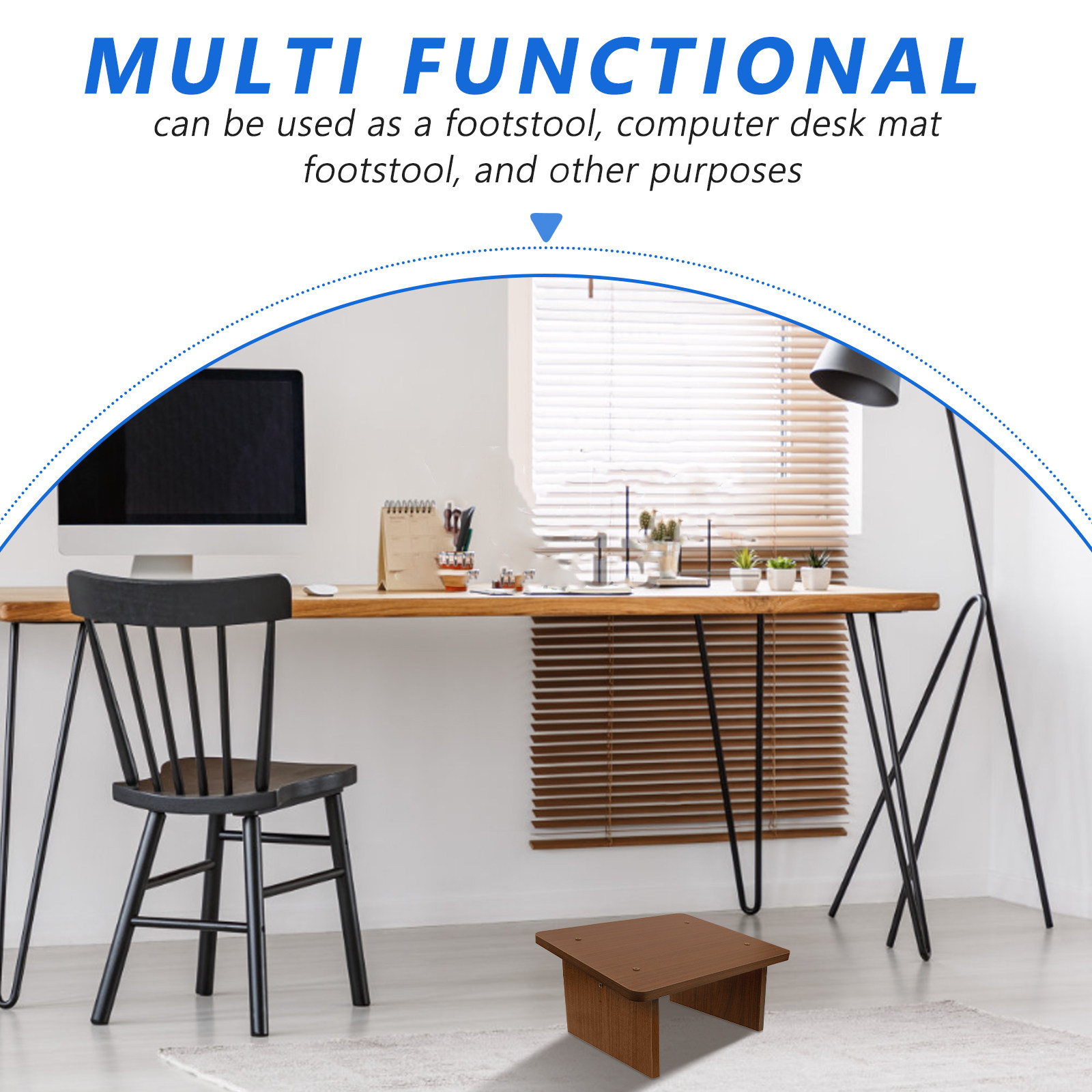Reposapiés ergonómico antidesl - Footrest Under Desk reseña y precio