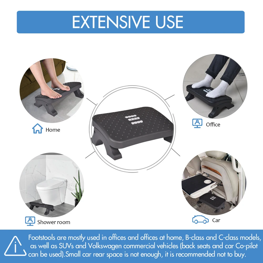 Reposapiés ergonómico debajo d - Footrest Under Desk reseña y precio