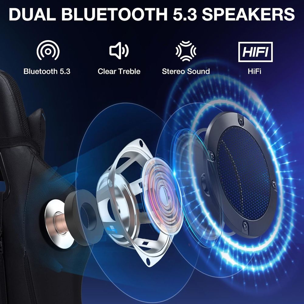 Silla Gaming RGB con Altavoces - Video Gaming & Esports Usd Acc reseña y precio