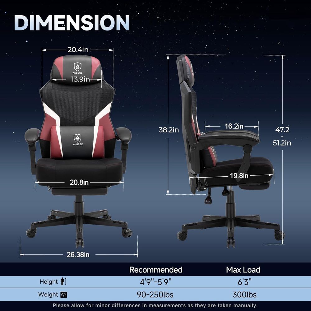 Silla ergonómica de malla para - Video Gaming & Esports Usd Acc reseña y precio