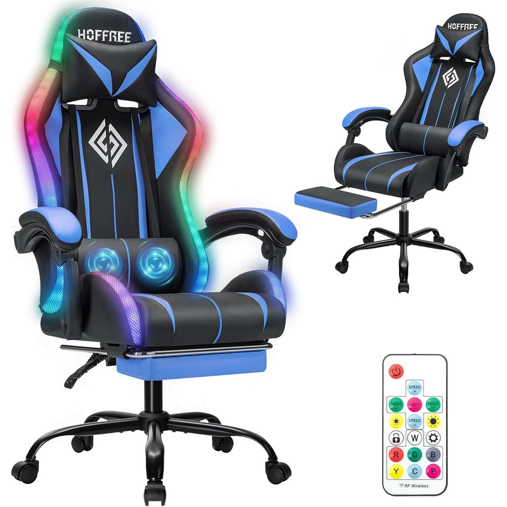 Silla de Juego LED con Luces R - Video Gaming & Esports Usd Acc reseña y precio