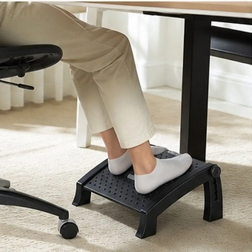 1 unidad: reposapiés compacto  - Footrest Under Desk reseña y precio